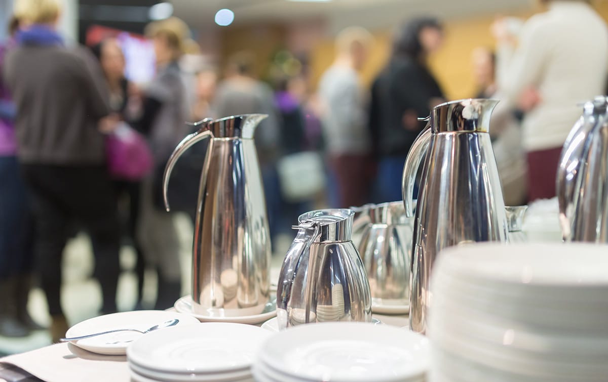 Tagungs- und Veranstaltungsgastronomie in Veranstaltungshallen