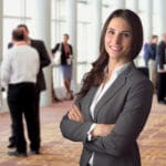 Veranstaltungsleiterin muss den Überblick bei einer Veranstaltung behalten